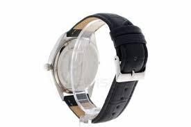 Часы наручные мужские Claude Bernard 70201 3 NIN, кварцевые с датой, на черном кожаном ремешке