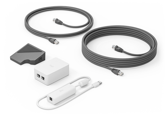 Комплект кабелей для контроллера LOGITECH Cat5E Kit for Logitech Tap - GRAPHITE - WW