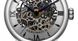 Часы наручные мужские Aerowatch 66937 AA08, механика с автоподзаводом (скелетон), коричневый кожаный ремешок 2