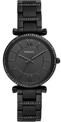 Часы наручные женские FOSSIL ES4488 кварцевые, на браслете, черные, США
