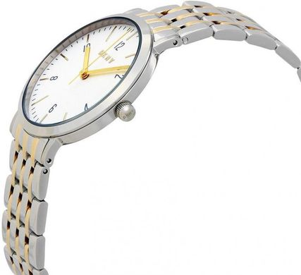 Часы наручные женские DKNY NY2505 кварцевые на браслете, биколорные, США