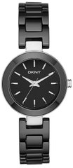 Часы наручные женские DKNY NY2355 кварцевые, черные, керамический ремешок, США