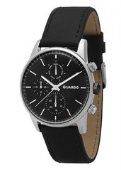 Чоловічі наручні годинники Guardo P12009 SBB