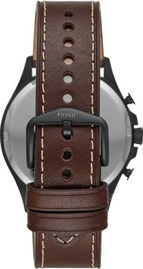 Часы наручные мужские FOSSIL FS5608 кварцевые, ремешок из кожи, США