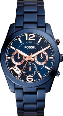 Годинники наручні жіночі FOSSIL ES4093 кварцові, на браслеті, сині, США