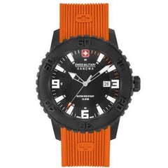 Часы наручные мужские Swiss Military-Hanowa 06-4302.27.007.79 кварцевые, каучуковый ремешок, Швейцария