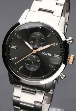 Часы наручные мужские FOSSIL FS5407 кварцевые, на браслете, США