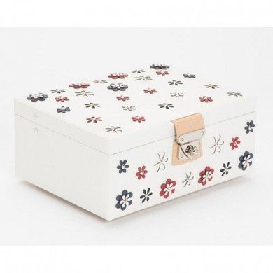 467153 Blossom Medium Jewellery Box White
