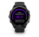 Смарт-годинник Garmin Forerunner 970 з вуглецево-сірим титановим безелем DLC, чорним корпусом і чорним ремінцем