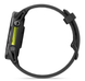 Смарт-годинник Garmin Forerunner 970 з вуглецево-сірим титановим безелем DLC, чорним корпусом і чорним ремінцем