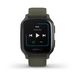 Смарт-годинник Garmin Venu Sq Music Edition темно-зелений з сірим алюмінієвим безелем 6