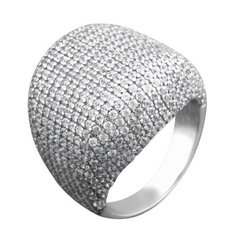 Серебряное кольцо 18