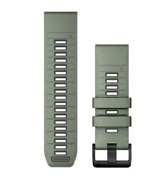 Ремінець Garmin QuickFit 22 сіро-зелений/графітовий для смарт-годинників Fenix 7,8, Tactix, Instinct