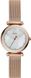 Часы наручные женские FOSSIL ES4867SET кварцевые, "миланский" браслет, США 1