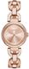 Годинники наручні жіночі DKNY NY2769 кварцові, браслет з букв, колір рожевого золота, США 1