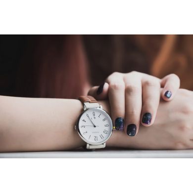 Часы наручные женские FOSSIL ES4209 кварцевые, ремешок из кожи, США