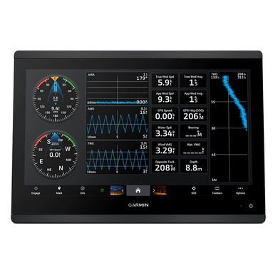 Картплотер Garmin GPSMAP 1623 без сонара з картою NAVIONICS+