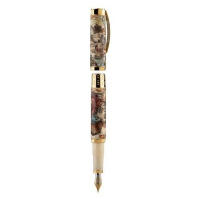 Ручка перьевая Visconti 15652A20M Christian Bible Vermeil F.Pen 18KT M