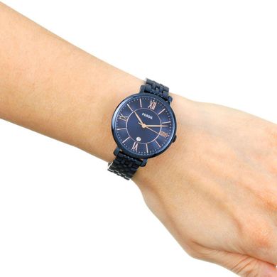 Годинники наручні жіночі FOSSIL ES4094 кварцові, на браслеті, сині ,США