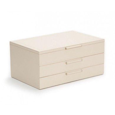 392053 Sophia Jewelry Box with Drawers WOLF Ivory
