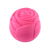 Футляр для ювелирных украшений розовая роза бархат