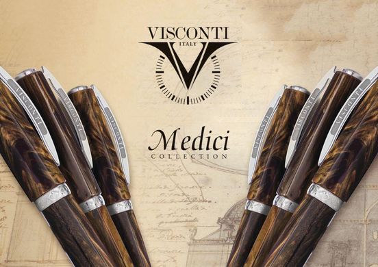 Ручка-роллер Visconti 804RLMS14 Medici Medium Roller