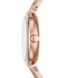 Годинники наручні жіночі DKNY NY2769 кварцові, браслет з букв, колір рожевого золота, США 2