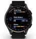 Смарт-годинник Garmin Approach S50 з алюмінієвим безелем сланцевого кольору та чорним нейлоновим ремінцем ComfortFit