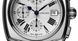 Часы-хронограф наручные мужские Aerowatch 61912 AA01, механика с автоподзаводом, "бочка", кожаный ремешок 2