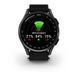 Смарт-годинник Garmin Approach S50 з алюмінієвим безелем сланцевого кольору та чорним нейлоновим ремінцем ComfortFit