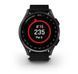 Смарт-годинник Garmin Approach S50 з алюмінієвим безелем сланцевого кольору та чорним нейлоновим ремінцем ComfortFit