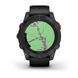 Смарт-годинник Garmin Fenix 7 Pro (без Wi-Fi) - Solar Edition - сланцево-сірий з чорним ремінцем