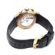 Часы наручные мужские Bunz 67014399, механический хронограф в золотом корпусе, ремешок из кожи аллигатора 3