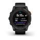 Смарт-годинник Garmin Fenix 7 Pro (без Wi-Fi) - Solar Edition - сланцево-сірий з чорним ремінцем