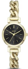 Часы наручные женские DKNY NY2665 кварцевые, браслет-цепочка, цвет желтого золота, США