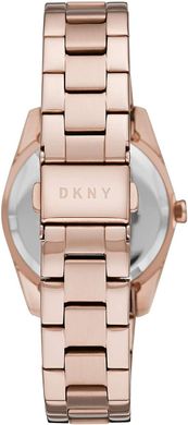 Часы наручные женские DKNY NY2874, кварцевые, цвет розового золота, США