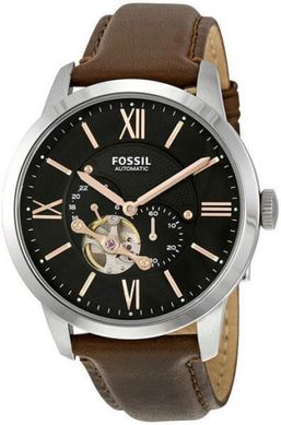 Часы наручные мужские FOSSIL ME3061 автоподзавод, ремешок из кожи, США