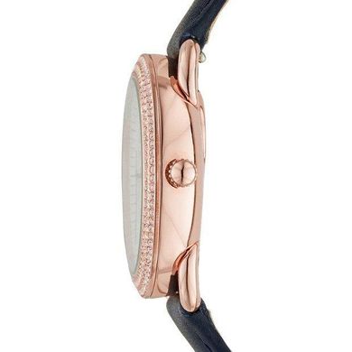Часы наручные женские FOSSIL ES4052 кварцевые, кожаный ремешок, США