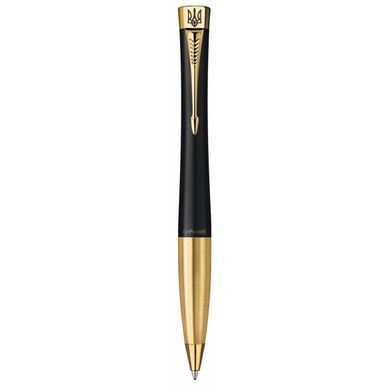 Шариковая ручка Parker URBAN Muted Black GT BP Трезубец 20 232Ч_TR2