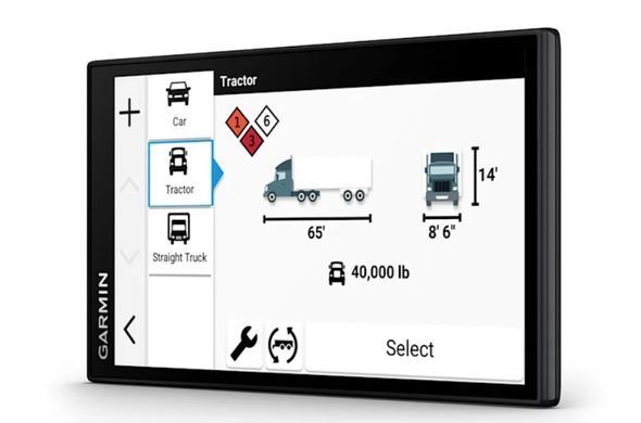 6-дюймовий GPS-навігатор для вантажівок Garmin dēzl&trade; OTR620