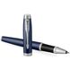 Ручка-роллер Parker IM 17 Blue CT RB 22 422 из латуни синяя 4