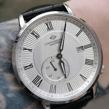 Часы наручные мужские Continental 16203-GD154110 кварцевые, малая секундная стрелка, индикатор заряда
