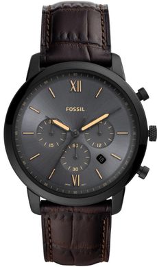 Годинники наручні чоловічі FOSSIL FS5579 кварцові, ремінець з шкіри, США