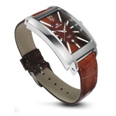4476-1-505 ss case, brown dial, brown leather (Seculus)