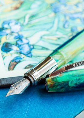 Ручка перьевая Visconti 78349A10FP Van Gogh Irises FP Steel Nib F