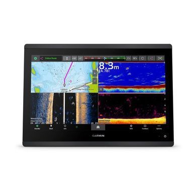 Эхолот-картплоттер Garmin GPSMAP 1643xsv с датчиками SideV&uuml;, ClearV&uuml;, CHIRP и базовой картой мира