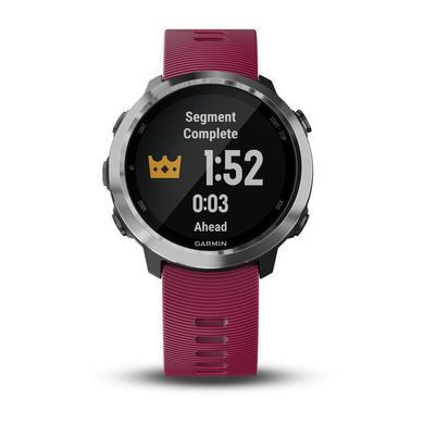 Смарт-часы Garmin Forerunner 645 Music, вишневый ремешок