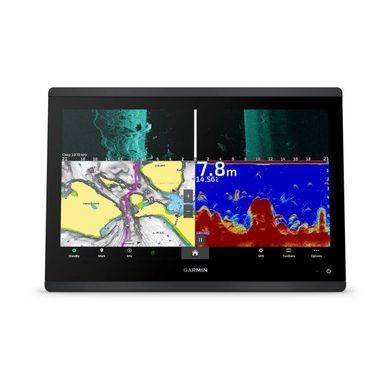 Эхолот-картплоттер Garmin GPSMAP 1643xsv с датчиками SideV&uuml;, ClearV&uuml;, CHIRP и базовой картой мира