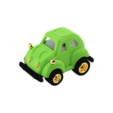 Футляр для ювелирных украшений детская зеленая машинка