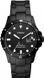 Часы наручные мужские FOSSIL FS5659 кварцевые, на браслете, черные, США 1